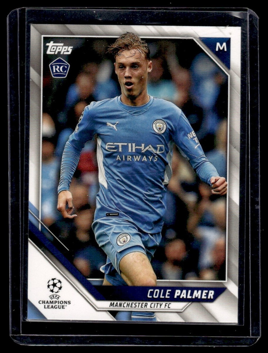 2021-22 Topps UEFA Champions League Rookie Cole Palmer Man City