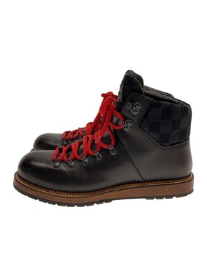 LOUIS VUITTON trekking boots UK7 Black leather BM0169 1A5H6X LOUIS VUITTON trekking boots UK7 Black leather BM0169 1A5H6X