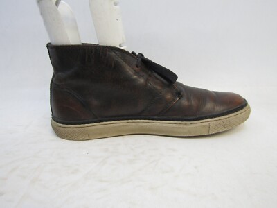 Frye Mens Size 9 M Brown Leather Laces Casual Comfort Shoes 41MCNPi4B1L._AC_UY900_.jpg main image 4