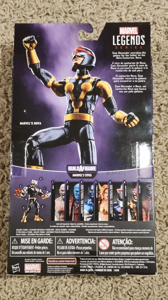 Marvel Legend Series - Figura Nova Collectibe | NUEVO ESTADO MENTAL Foto 2 de 4