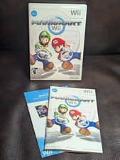 Mario Kart Wii CASE AND MANUAL ONLY NO GAME - FAST SHIPPING