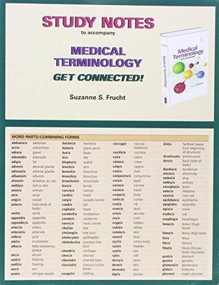 Study Notes for Medical Terminology: Get Connected - Paperback - GOOD ...
