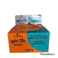 Schwarzkopf got2b Defiant 4 Controlling Styles Styling Cream 2 oz