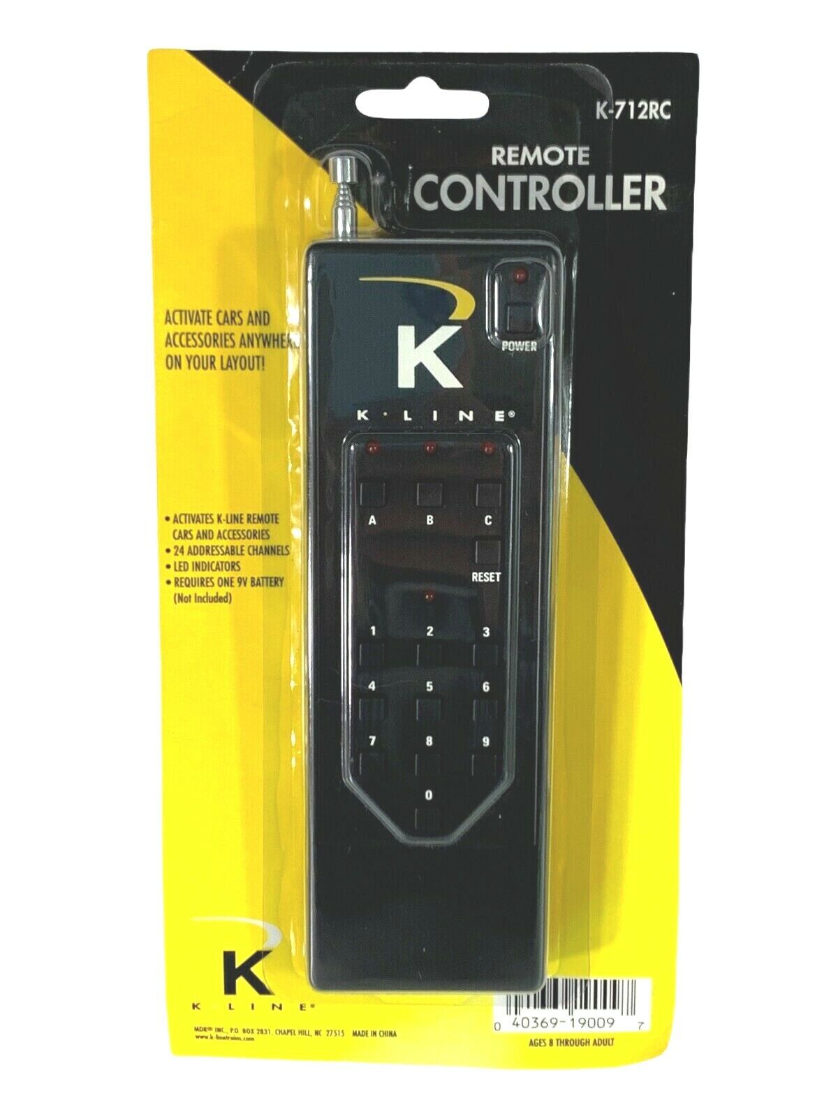 K-712RC K-Line Remote Control - Sealed