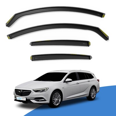 Vauxhall Insignia MK2 2017-2024 5 Door Estate Wind Deflectors 4pc Edgevisors