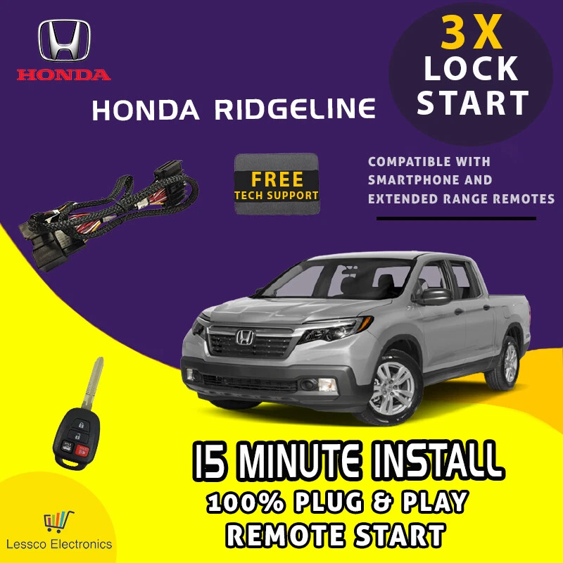 100 Plug Play Remote Start fits 2017 2021 Honda Ridgeline w