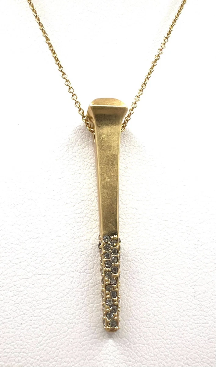 COOLSTEELANDBEYOND Uomo Acciaio Inossidabile Triangolo Ciondolo Collana con Pendente con Ruggente Urlante Aquila e 75CM Catena del Grano