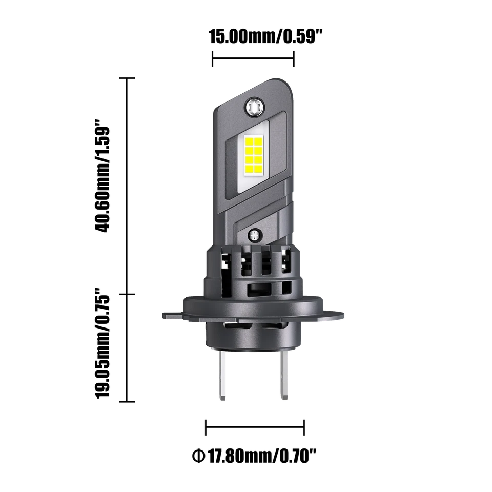 Faro LED blanco para moto CANBUS H7 para Suzuki Hayabusa GSX1300R 1999-2007 Foto 3 de 4