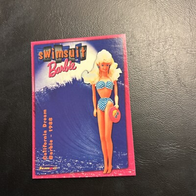 Jb9c Barbie Doll Celebrating 36 Years #86, California Dream Swimsuit, 1988