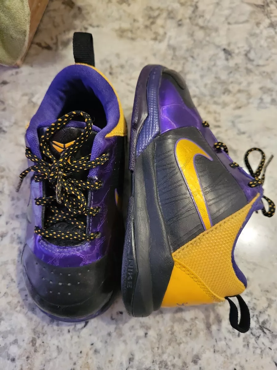 2009 NIKE ZOOM KOBE 5 X LAKERS US12 美品