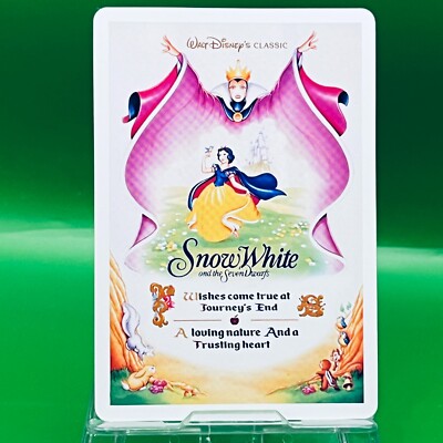 Snow White - Queen Disney 100 Wonder Card Collection Disney Pixar Bandai  Rare | eBay