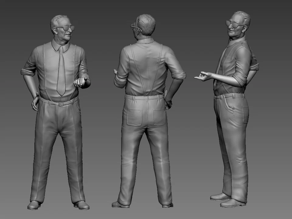 Enzo Ferrari Older Resina acqua Enzo Ferrari Older 1967 1:18 EXOTO - Immagine 2 di 4