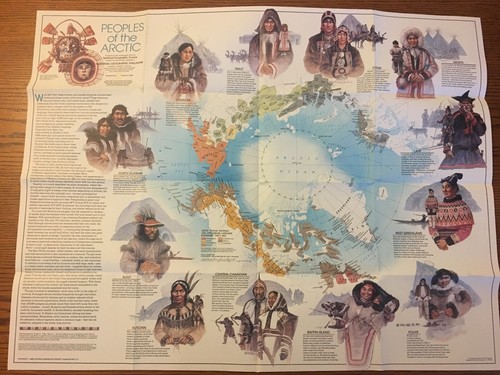 National Geographic Map - Peoples of the Arctic - February 1983 - Picture 3 of 3