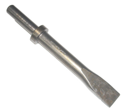 Westward 4MGY8 Flat Chisel 1 in w 0.68 in Shank 8 3/4 in L for Chipping Hammers