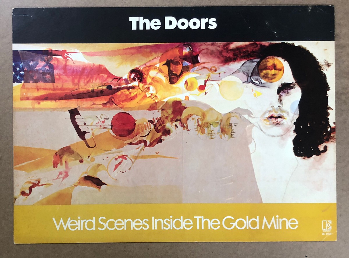 The Doors Weird Scenes Inside The Gold Mine Vintage Poster