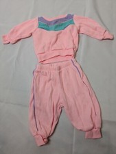 Vintage Sweat Suit Baby 9 months Tiny Togs 80's