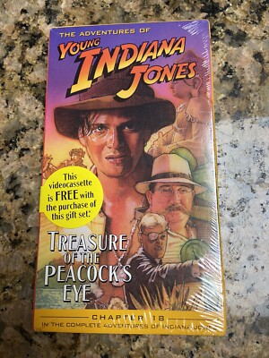 その他 Young Indiana Jones [VHS] Amazon.com: Young Indiana Jones and the Treasure of the Peacock's