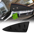 Gloss Black Left Side Mirror Cover Cap For Lexus IS ES300  RC LS UX 2019-2025
