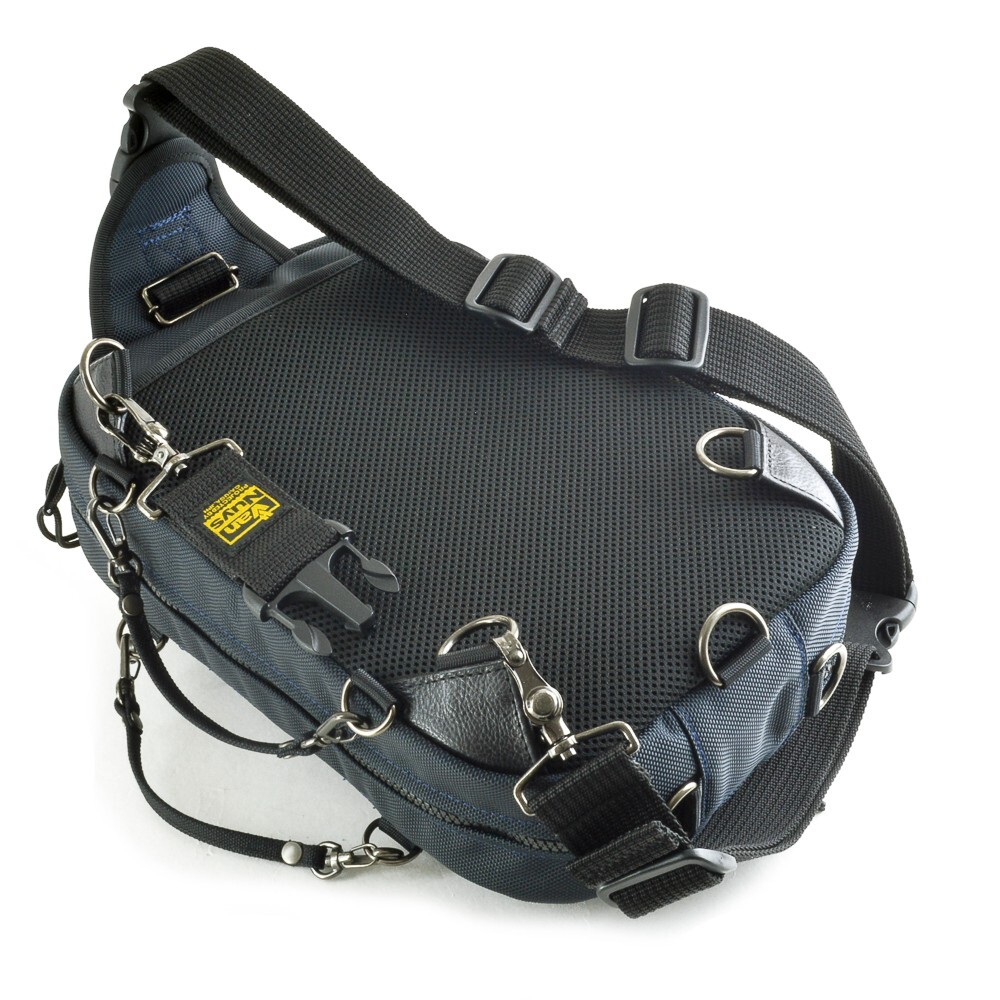 Van Nuys BulletProof Ballistic Fabric Cycle Biker Sling Crossbody Bag