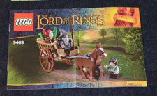 9469 INSTRUCTION BOOKLET ONLY For Set #9469 ~ Lego Lord of the Rings ~