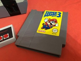 NINTENDO NES SYSTEM CONSOLE SUPER MARIO VIDEO GAME 2 CONTROLLERS BUNDLE UNTESTED