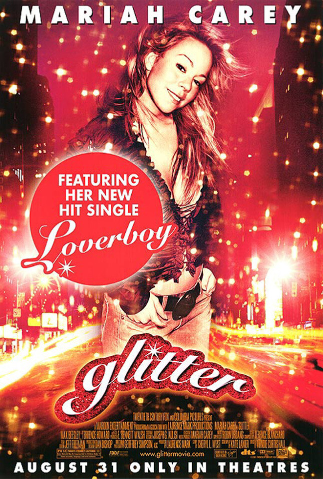 Glitter (2001) original movie poster version A - single-sided
