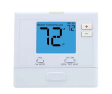 PRO1 IAQ T701 White  Non-Programmable Electronic Thermostat