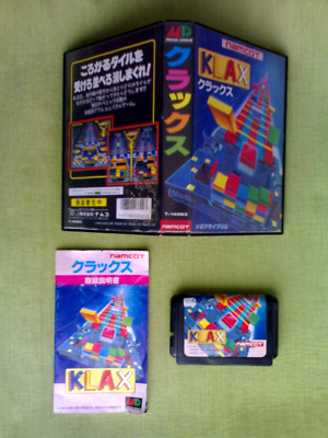 Jeu KLAX Pour SEGA Mega Drive / Genesis (version US) - Bon état - Jeu Rétro