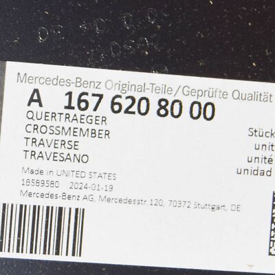 MB GLE W167 Front Reinforcement Module Crossmember A1676208000 NEW