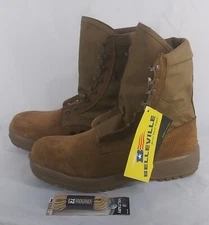 Belleville AHWC Hot Weather Military Combat Boots Coyote 18-D-1001 Men's 14.0 R 