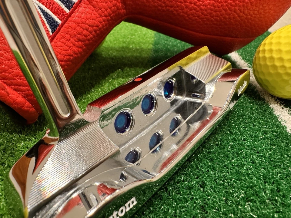 PUTTER UOMO ALBERO GRAFITE 35" doppio peso come SCOTTY CAMERON FRESATO ⛳️ - Immagine 4 di 4