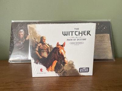 THE WITCHER: Path Of Destiny GERALT ON ROACH Sealed NEW!!