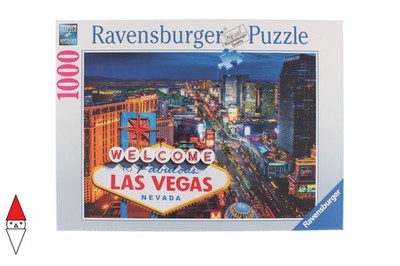 RAVENSBURGER LANDSCHAFTEN PUZZLE FABELHAFTE STADT LAS VEGAS 1000 TEILE