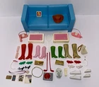 Vintage Barbie Doll Accessories Clothing Furniture 60+ Pcs (60s-00s) Boots Etc