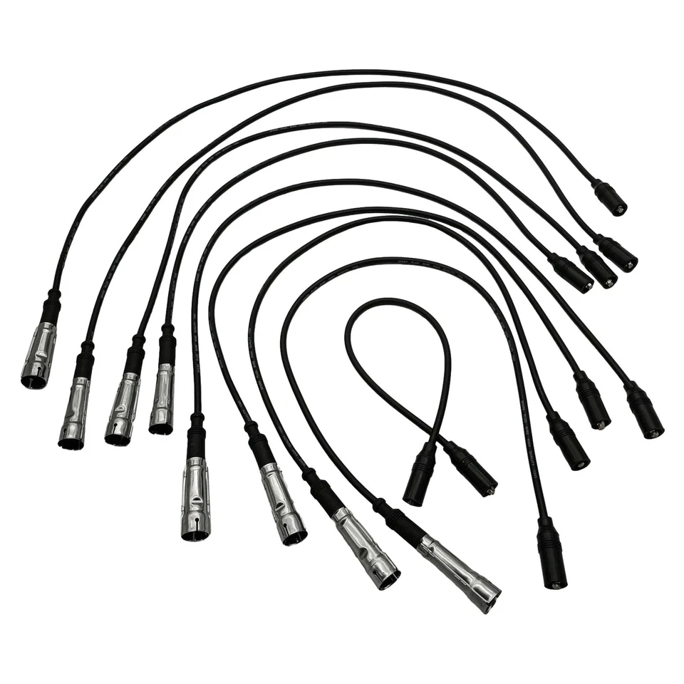 Spark Plug Wire Set Fits 1977-1998 Rolls-Royce Silver Spur Silver Spirit Camargu - Image 3 of 4