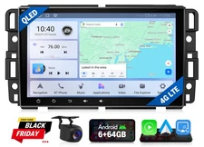 CAM+Eonon GMX6S Android 13 6+64G Car Radio GPS Navi 4G LTE CarPlay for Chevy GMC