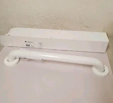 Glacier Bay 18 in. x 1-1/2 in. Concealed Screw ADA Compliant Grab Bar in White