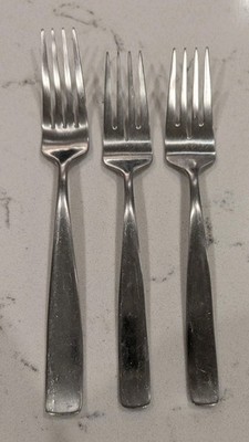 3 x Yamazaki Stainless Belgrove 7.25'' Salad Forks Dinner Fork