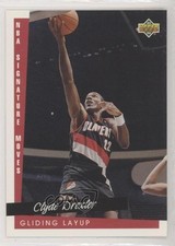 1993-94 Upper Deck NBA Signature Moves Clyde Drexler #238 HOF 1md