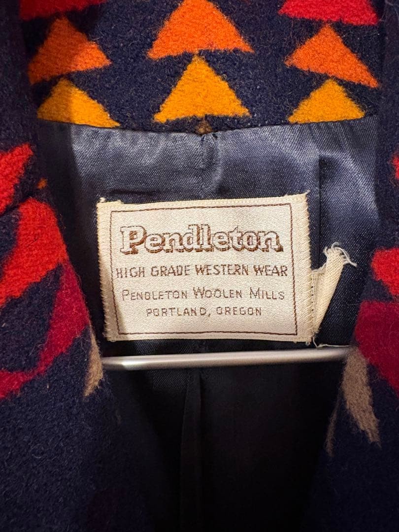 Pendleton Vintage Wool Jacket Harding Pattern Thi… - image 3