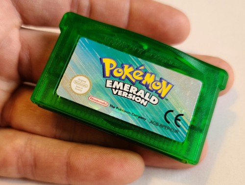 Pokemon Smaragd Nintendo Game Boy Advance Neue Batterie Original PAL NDS Retro GBA - Bild 6 von 13