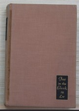 Fox in the Cloak by Harry Lee Hardcover 1938 Macmillan