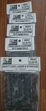OPEN GRATE PLATFORM w HAND RAIL (4)/HO Scale Tichy Train Group 8002 Safety Cage