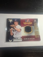 Randal Grichuk 2013 Panini USA Baseball Game Gear Jersey Card Rookie #53 (JB). rookie card picture