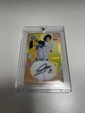 2025 Hanshin Tigers Teruaki Sato On-Site Card SSR Autograph 09/25