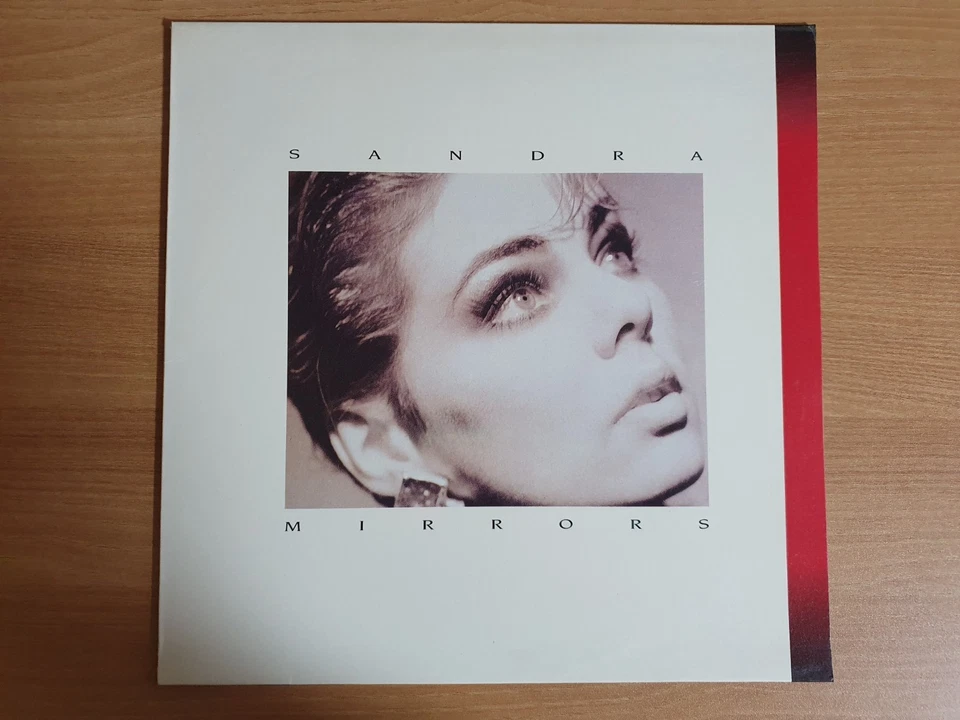 Sandra – Mirrors 1987 Korea Vinyl LP Insert Rare Synth pop Foto 2 de 4