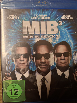 Men in Black 3 Blu-ray Will Smith Tommy Lee Jones Josh Brolin FSK 12