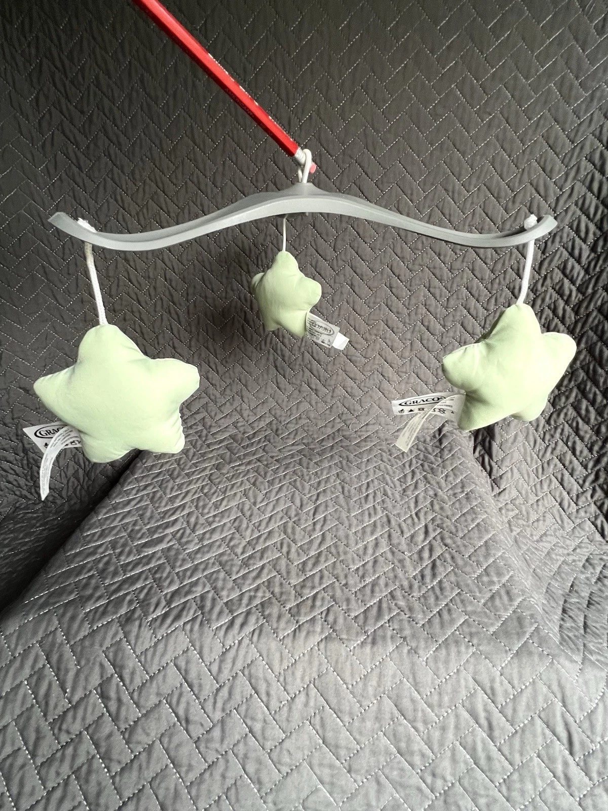 Graco Simple Sway 2 In 1 Baby Swing MOBILE Green Stars Toy Bar Replacement Part
Opens in a new windo
