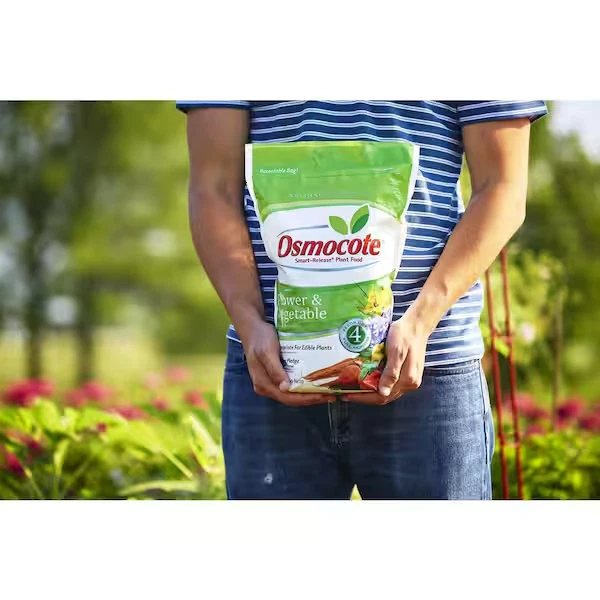 Osmocote Smart-Release 8 lb. Alimento vegetal flor y vegetal Foto 3 de 4