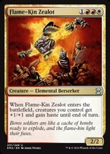 x4 Flame-Kin Zealot - Eternal Masters - NM - MTG
